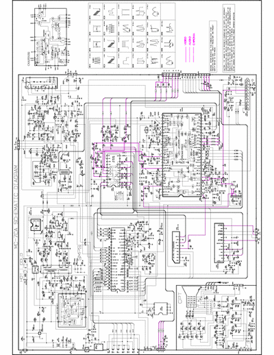 LG MC7CA TV Chassis